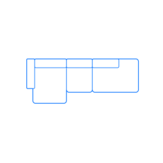 Furniture Sectional Sofas Mags Soft Low Wide Sectional Chaise Icon Svg Vector, Free Vectors File